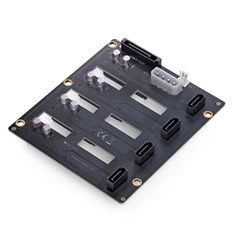 Jonsbo N4 NAS ház mATX fekete ház