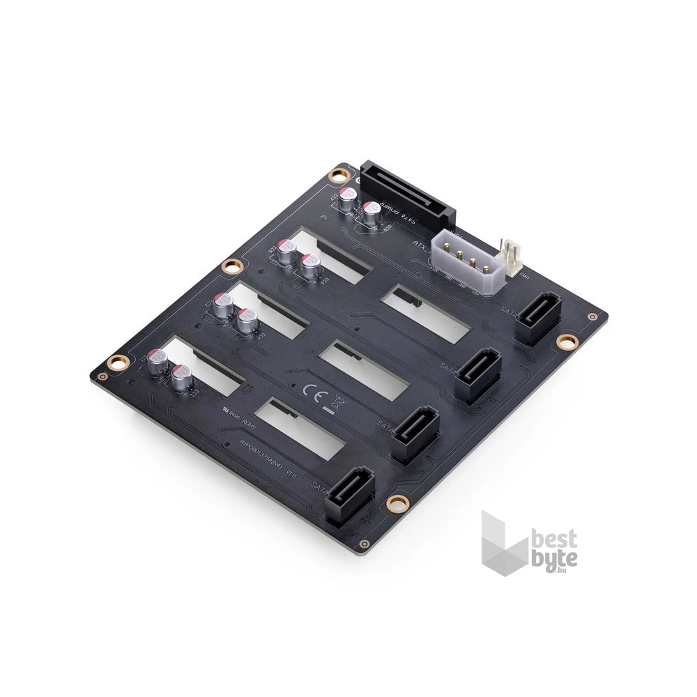 Jonsbo N4 NAS ház mATX fekete ház