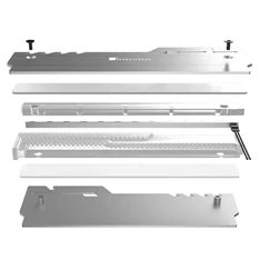 Jonsbo NC-3 ARGB Ezüst 2db-os memória készlet