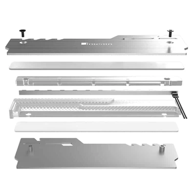 Jonsbo NC-3 ARGB Ezüst 2db-os memória készlet