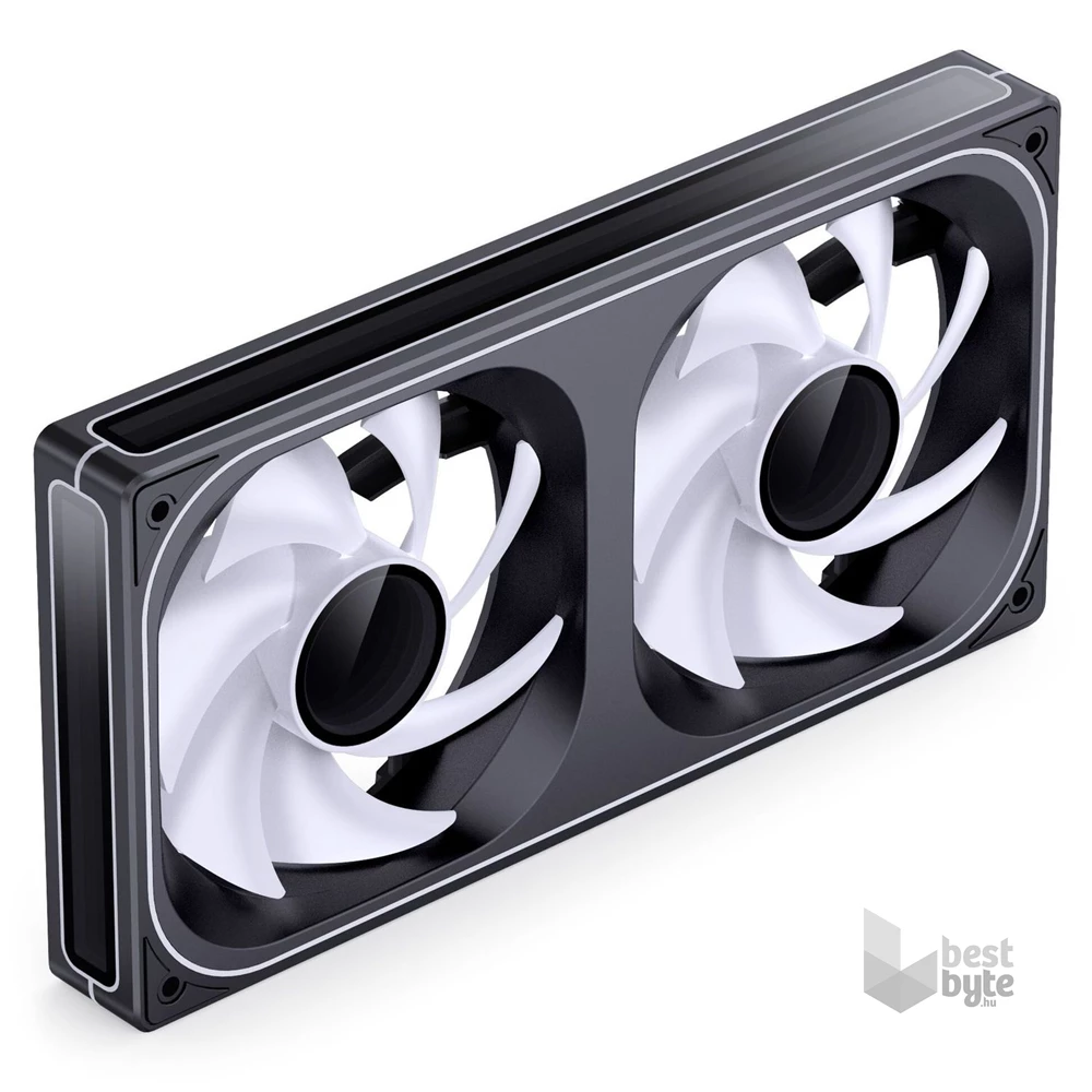 Jonsbo ZB 240 Infinity Mirror 240mm PWM ARGB Fekete Ventil tor BestByte jonsbo-zb-240-infinity-mirror-240mm-pwm-argb-fekete-ventil-tor-bestbyte