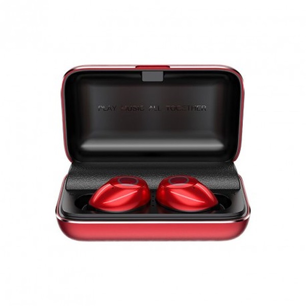 JOYROOM JR-T07 Metal True Wireless Bluetooth piros fülhallgató