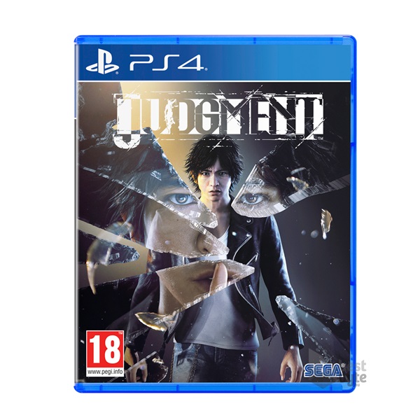 SEGA Judgment PS4 játékszoftver