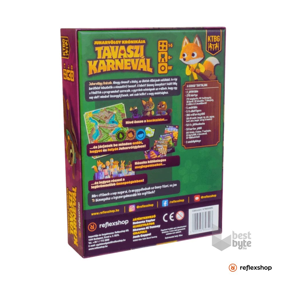 Juharvölgy krónikája: Tavaszi karnevál társasjáték