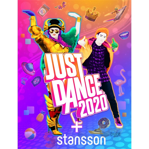 UBISOFT Just Dance 2020 Nintendo Switch játékszoftver + Stansson BSC375K kék Bluetooth speaker csomag