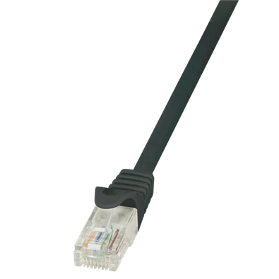 KAB LogiLink CP1053U Cat5e UTP patch kábel - Fekete - 2m