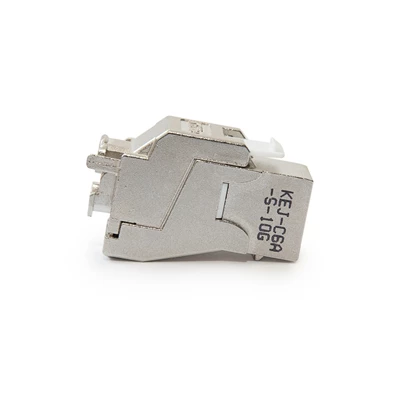 KE-Line Cat6A 10Gigabit keystone jack RJ45 aljzat