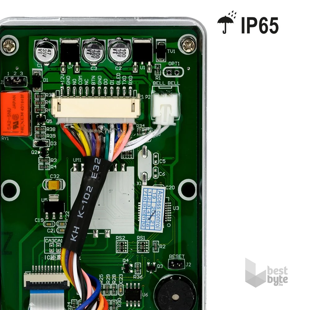 KIT-CON-A3 Kültéri / fém / 125kHz / 6db CON-TAG-el / IP65 RFID olvasó és kódzár