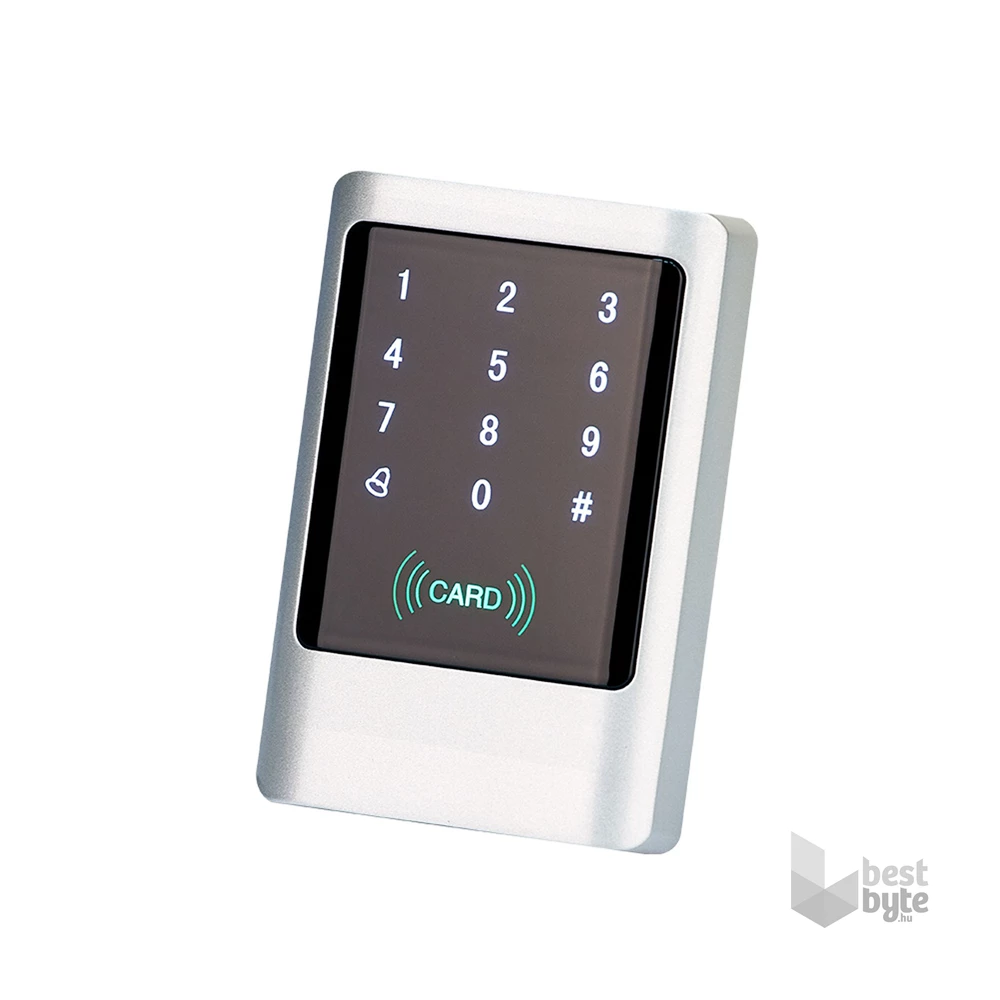 KIT-CON-M1/125kHz/6db CON-TAG-el/IP65/Kültéri/fém/RFID/olvasó és kódzár