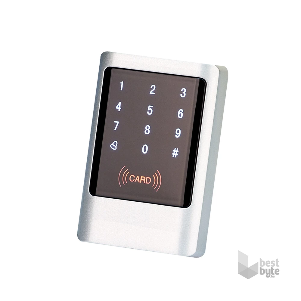KIT-CON-M1/125kHz/6db CON-TAG-el/IP65/Kültéri/fém/RFID/olvasó és kódzár