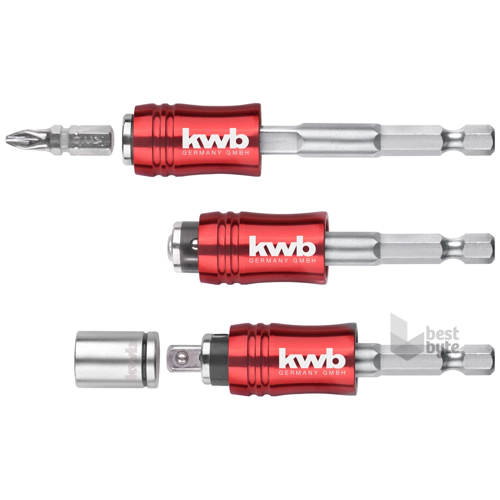 KWB 49100310 PROFI 2-IN-1 BIT HOLDER 2 in 1 gyorsan cserélhető bittartó adapter