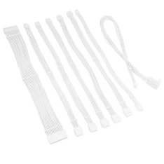 Kábel Kolink Core Pro fonott kábelhosszabbító kit 12V-2x6 Type 1 - Brilliant White Kábel Kolink Core Pro fonott kábelhosszabbító kit 12V-2x6 Type 1 - Brilliant White