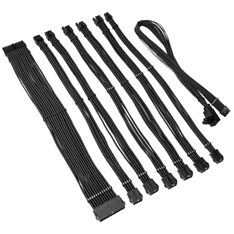 Kábel Kolink Core Pro fonott kábelhosszabbító kit 12V-2x6 Type 1 - Jet Black Kábel Kolink Core Pro fonott kábelhosszabbító kit 12V-2x6 Type 1 - Jet Black