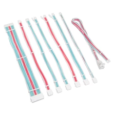 Kábel Kolink Core Pro fonott kábelhosszabbító kit 12V-2x6 Type 2 - Brilliant White/Neon Blue/Pur Kábel Kolink Core Pro fonott kábelhosszabbító kit 12V-2x6 Type 2 - Brilliant White/Neon Blue/Pur