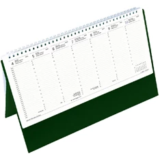 Kalendart 2024-es T051 álló zöld asztali naptár
