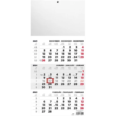 Kalendart 2024-es T078 1 tömb fej nélkül speditőrnaptár