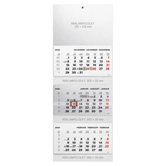 Kalendart 2026 T070 3 tömb fej nélkül speditőr naptár