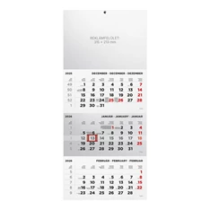 Kalendart 2026 T072 1 tömb minta nélküli speditőrnaptár