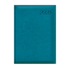 Kalendart Image 2026 I020 B5 napi beosztású türkiz határidőnapló