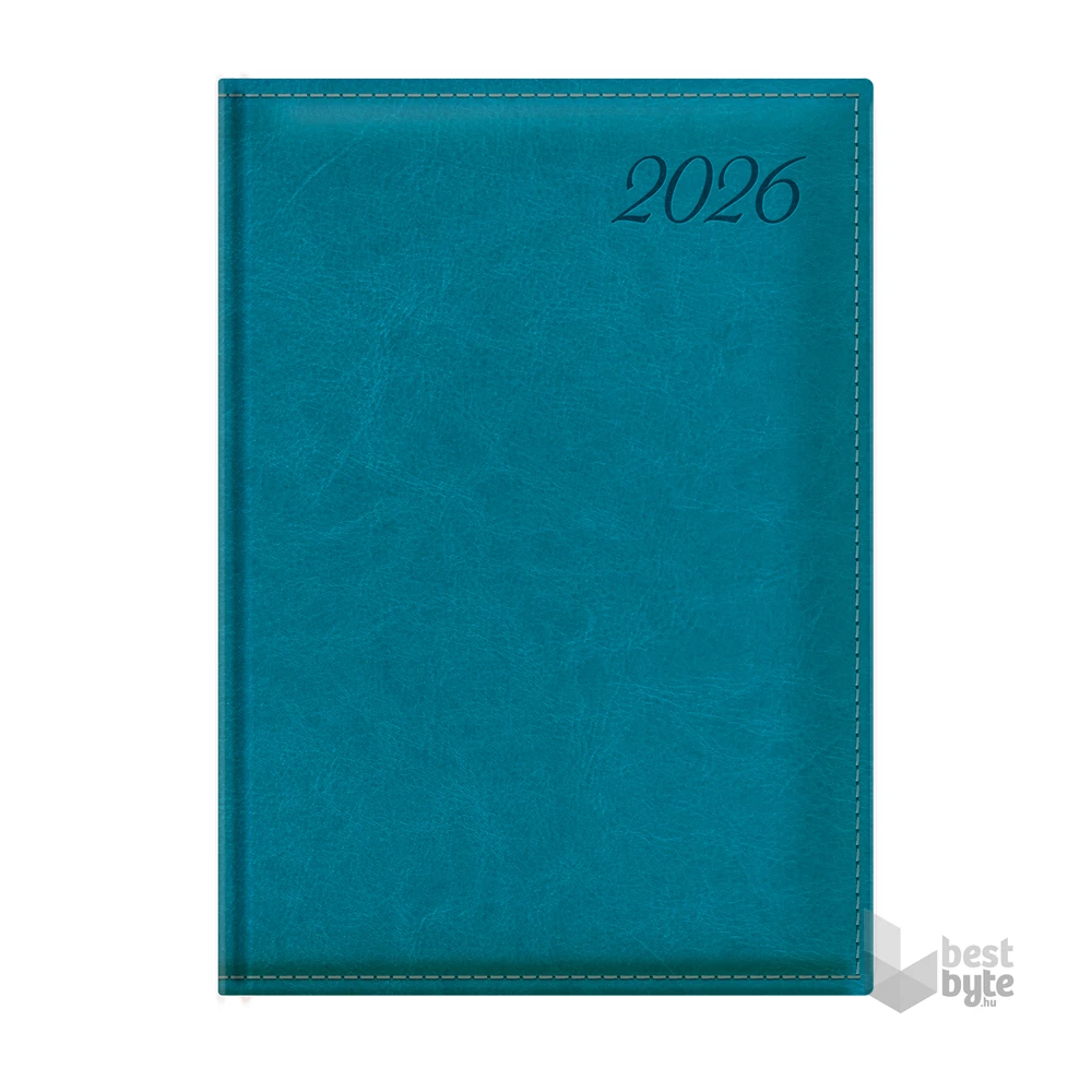 Kalendart Image 2026 I020 B5 napi beosztású türkiz határidőnapló