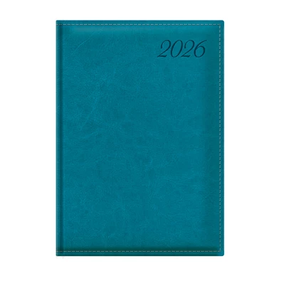 Kalendart Image 2026 I020 B5 napi beosztású türkiz határidőnapló