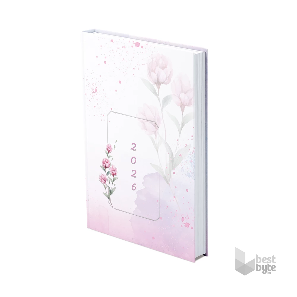 Kalendart Joy 2026 J022 B6 Pünkösdi rózsa napi beosztású határidőnapló