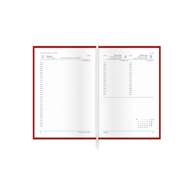 Kalendart Joy 2026 J022 B6 Pünkösdi rózsa napi beosztású határidőnapló