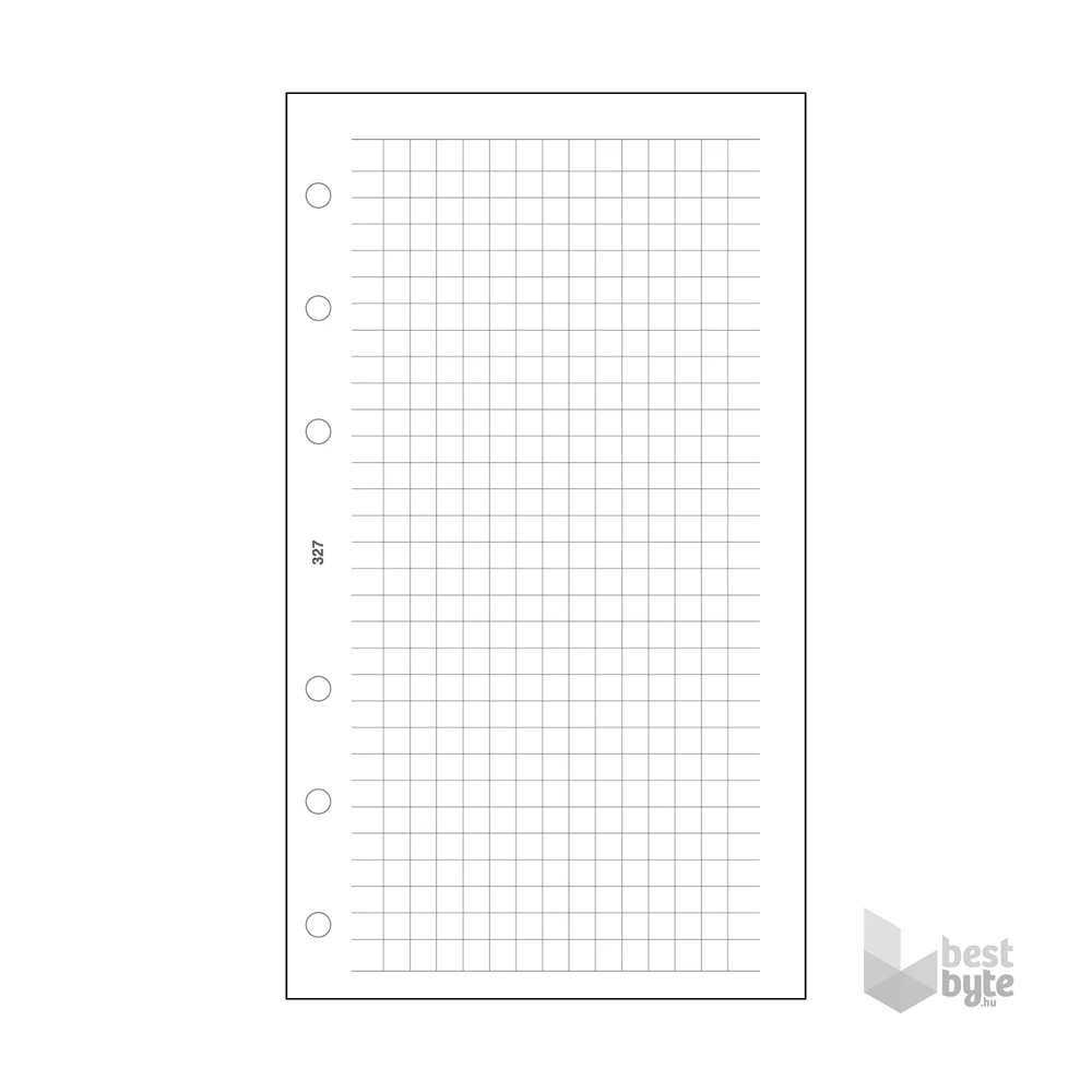 Kalendart Saturnus L327/F négyzethálós lap gyűrűs naptár kiegészítő