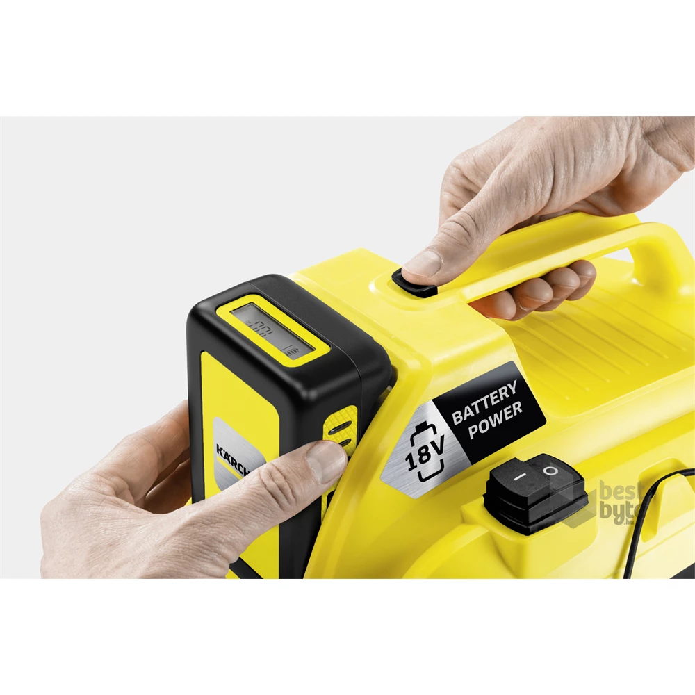 Kärcher 1.198-301.0 WD 1 Compact Battery Set akkuval akkumulátoros száraz-nedves porszívó
