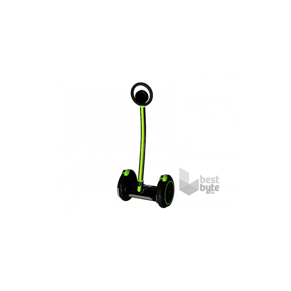 Kawasaki 10" fekete hoverboard elektromos robogó/Balance board kormányszárral