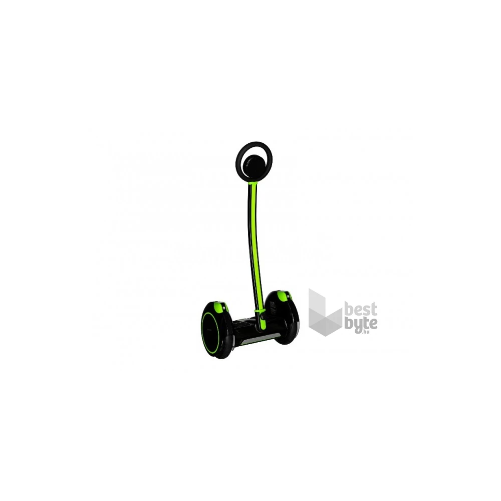 Kawasaki 10" fekete hoverboard elektromos robogó/Balance board kormányszárral
