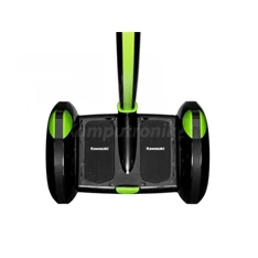 Kawasaki 14" fekete hoverboard elektromos robogó/Balance board kormányszárral