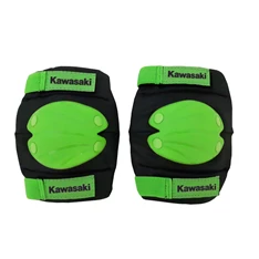 Kawasaki zöld térdvédő és könyökvédő M méret