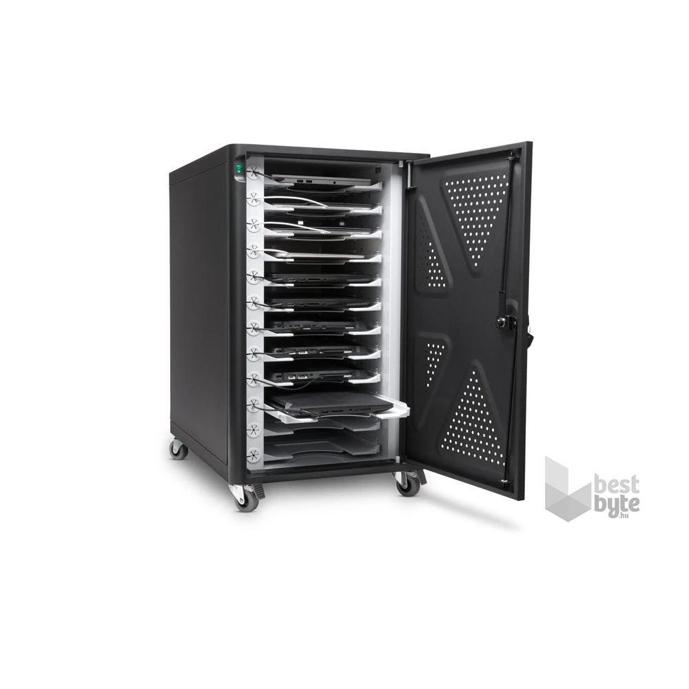 Kensington AC12 12 férőhelyes laptop töltő biztonsági szekrény