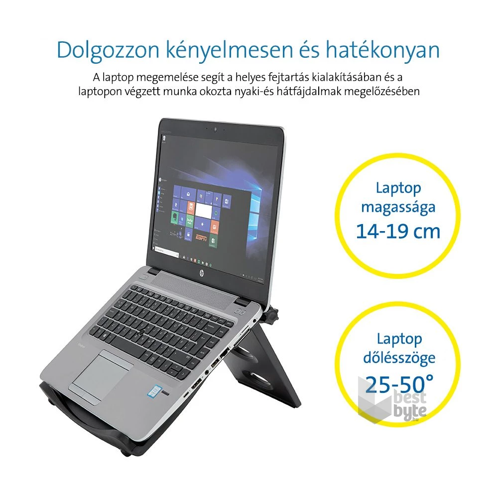 Kensington SmartFit® Easy Riser állítható magasságú notebook állvány