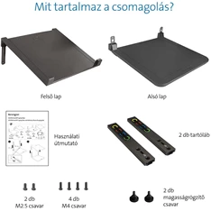Kensington SmartFit® állítható magasságú notebook állvány