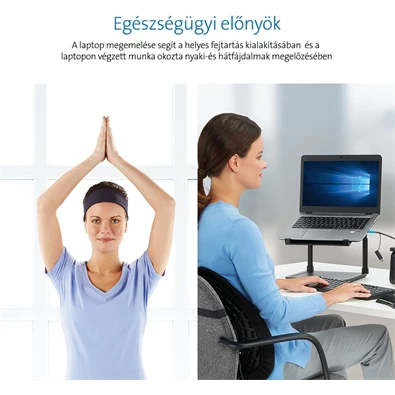 Kensington SmartFit® állítható magasságú notebook állvány
