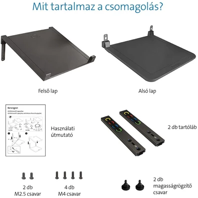 Kensington SmartFit® állítható magasságú notebook állvány