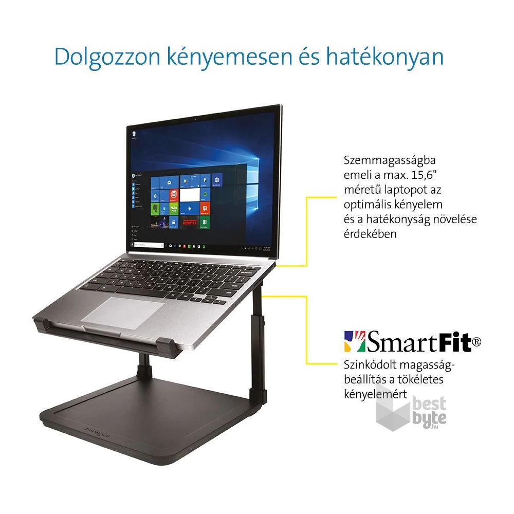 Kensington SmartFit® állítható magasságú notebook állvány