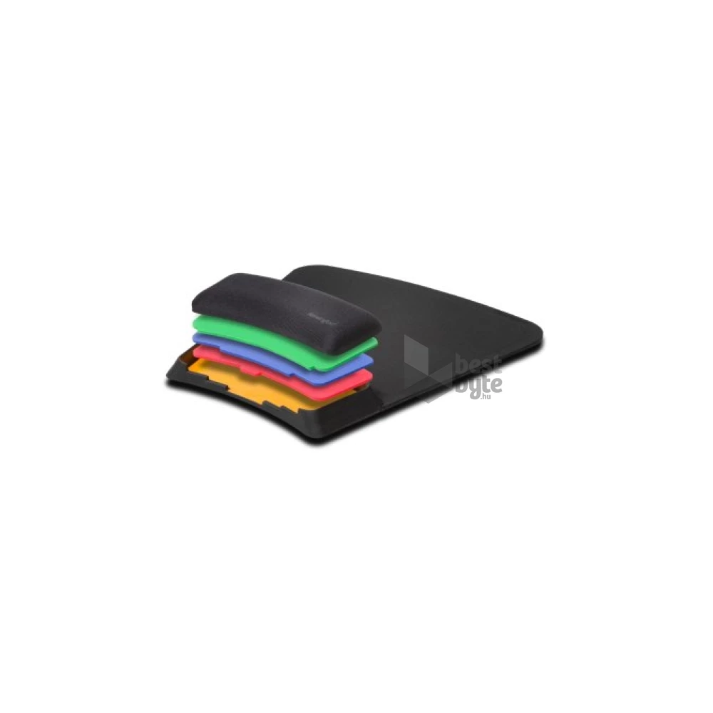 Kensington K55793EU SmartFit fekete géltöltésű ergonomiai csuklótámaszos egérpad