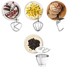 Kenwood KVC65.001W Titanium Chef Baker 1200W, 5L, fehér konyhai robotgép