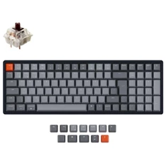 Keychron K4 RGB Bluetooth angol Hot-swap Gateron G Pro Brown billentyűzet