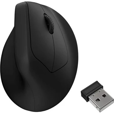 Keychron M5-A23 BLACK Bluetooth vezeték nélküli fekete optikai egér