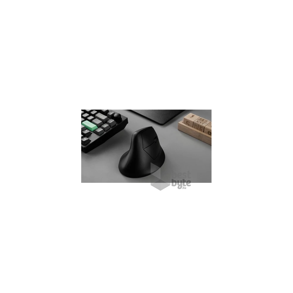 Keychron M5-A23 BLACK Bluetooth vezeték nélküli fekete optikai egér