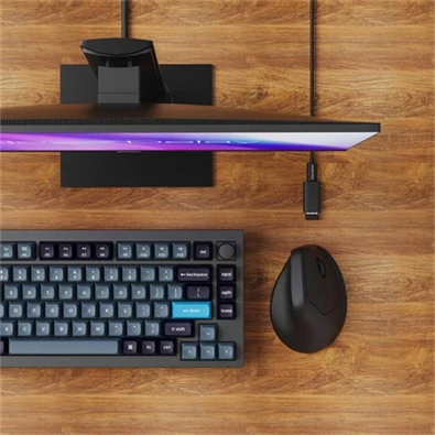 Keychron M5-A23 BLACK Bluetooth vezeték nélküli fekete optikai egér