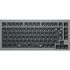 Keychron Q1 Swappable RGB Backlight ISO USB gaming billentyűzet barebone szürke Keychron Q1 Swappable RGB Backlight ISO USB gaming billentyűzet barebone szürke
