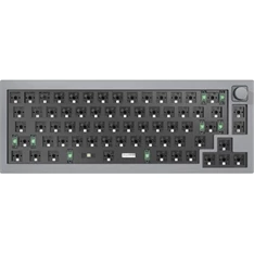 Keychron Q2 Swappable RGB Backlight Knob USB gaming billentyűzet barebone szürke Keychron Q2 Swappable RGB Backlight Knob USB gaming billentyűzet barebone szürke