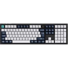 Keychron Q6M-M1Z-HU Q6 Max Bluetoot /USB HUN (Red Switch) vezeték nélküli fekete-fehér mechanikus billentyűzet Keychron Q6M-M1Z-HU Q6 Max Bluetoot /USB HUN (Red Switch) vezeték nélküli fekete-fehér mechanikus billentyűzet