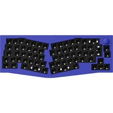 Keychron Q8 Swappable RGB Backlight Knob ISO USB billentyűzet barebone kék Keychron Q8 Swappable RGB Backlight Knob ISO USB billentyűzet barebone kék