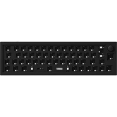 Keychron Q9 Swappable RGB Backlight Knob ISO USB billentyűzet barebone fekete Keychron Q9 Swappable RGB Backlight Knob ISO USB billentyűzet barebone fekete